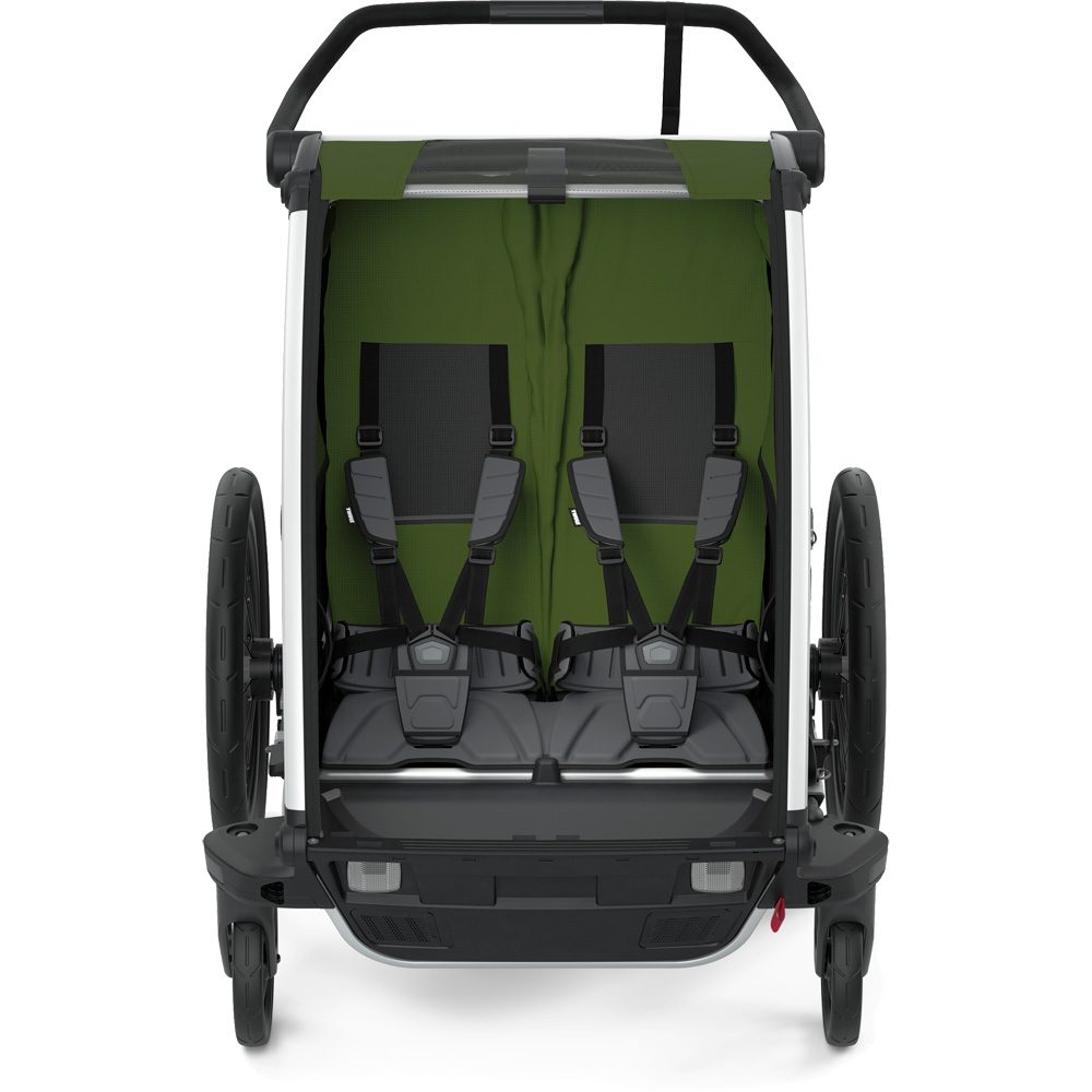 Thule Chariot Cab Fahrradanhänger 2 Sitzer cypress green 2022