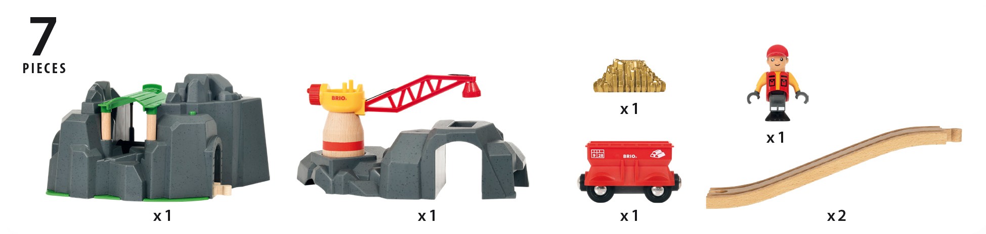 BRIO - Kran og Bjerg Tunnel (33889)