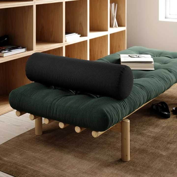 Karup Design - Next Daybed, 75 x 200 cm, Kiefer natur / charcoal (511)