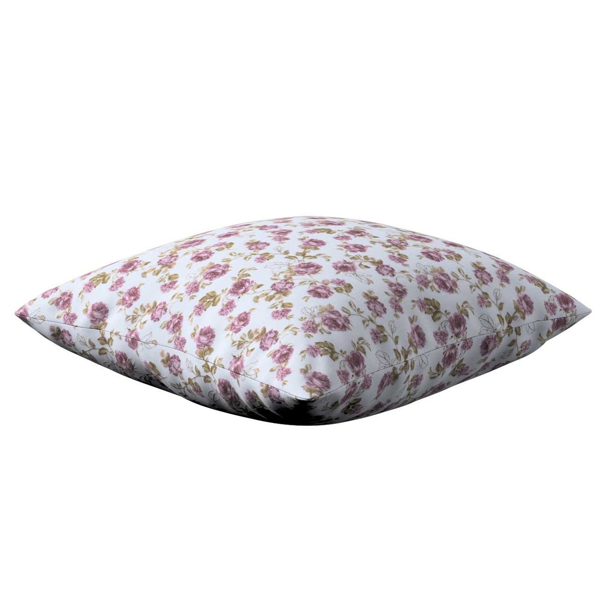 Kussensloop Bloemen roze, 50x50cm