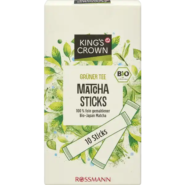 Bio Matcha Pulver Sticks