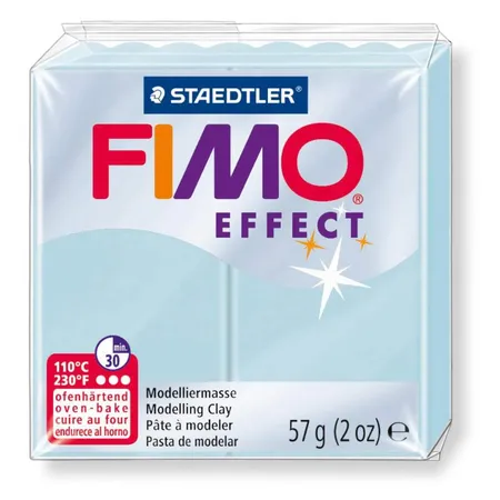 STAEDTLER® FIMO® effect Normalblock, 57 g, eiskristallblau