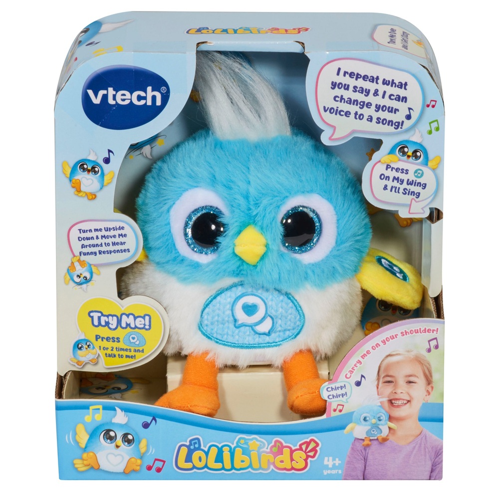Vtech LoLibirds Blaues interaktives Spielzeug