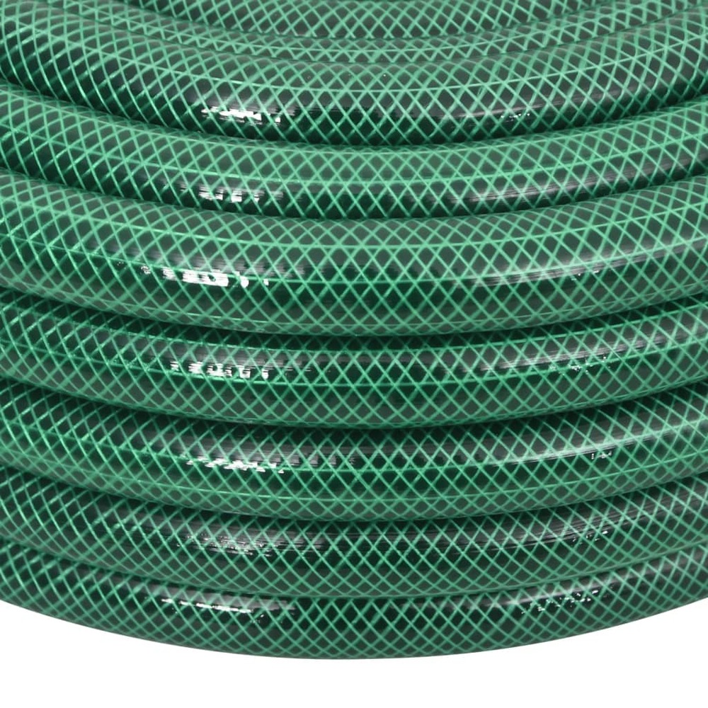 Tuyau d'arrosage avec jeu de raccords vert 0,9