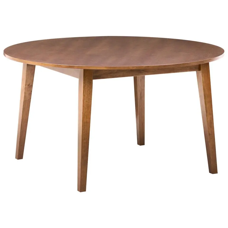 HUNTLEY - Eettafel - Donkerhout - 140 cm - MDF