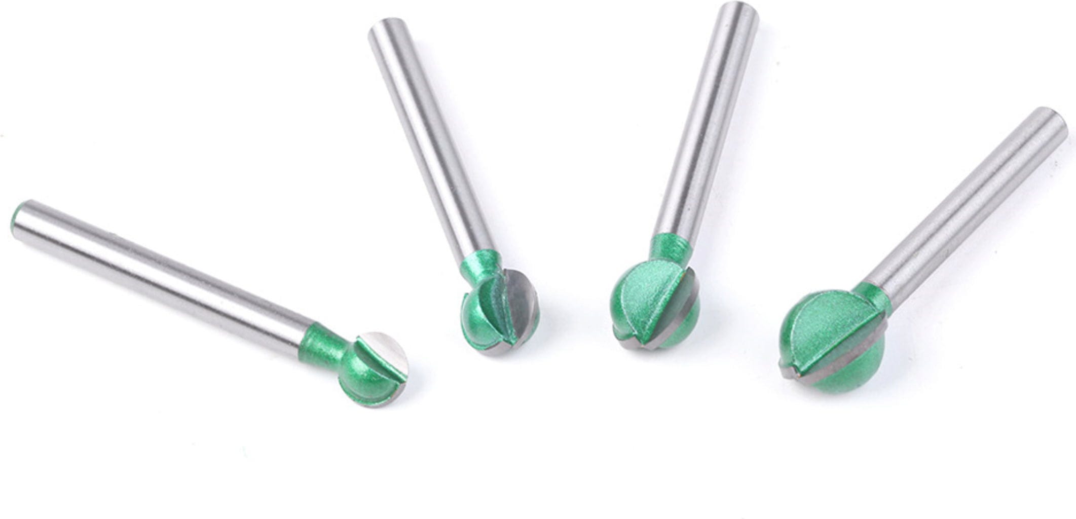 Twotrees  Ballfräser 6 mm 5er-Set    Fräser für die Holzbearbeitung