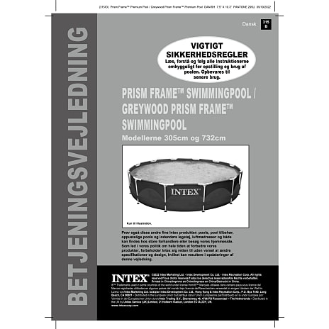 Intex Prism Frame Pool Set - 6.503 liter