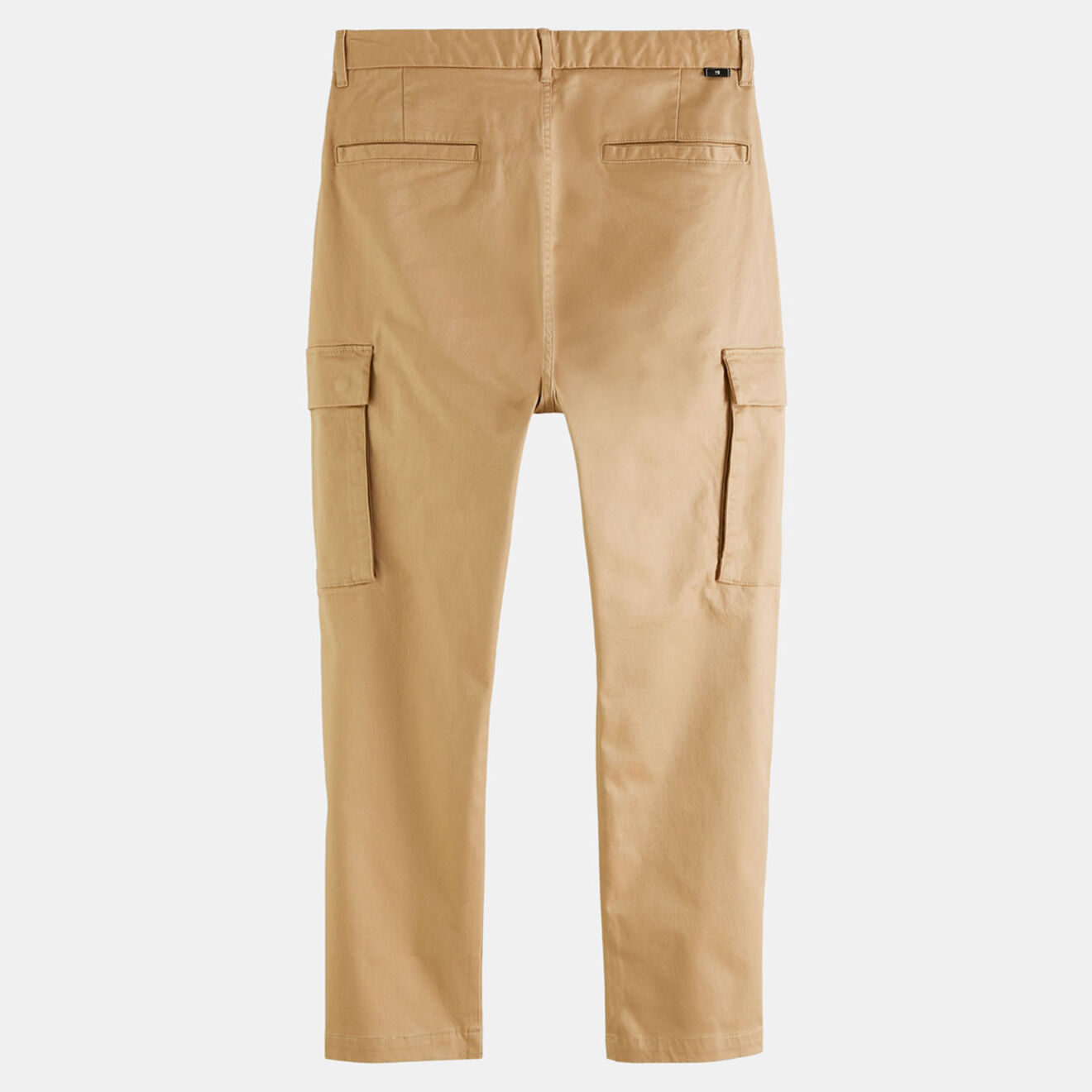 Scotch & Soda Pantalon cargo Regular Fit uni beige