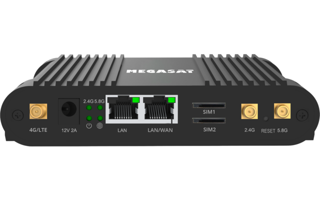 Megasat LTE-Wifi-System Camper Connected 5G Ready bestehend aus Außenantenne und Router