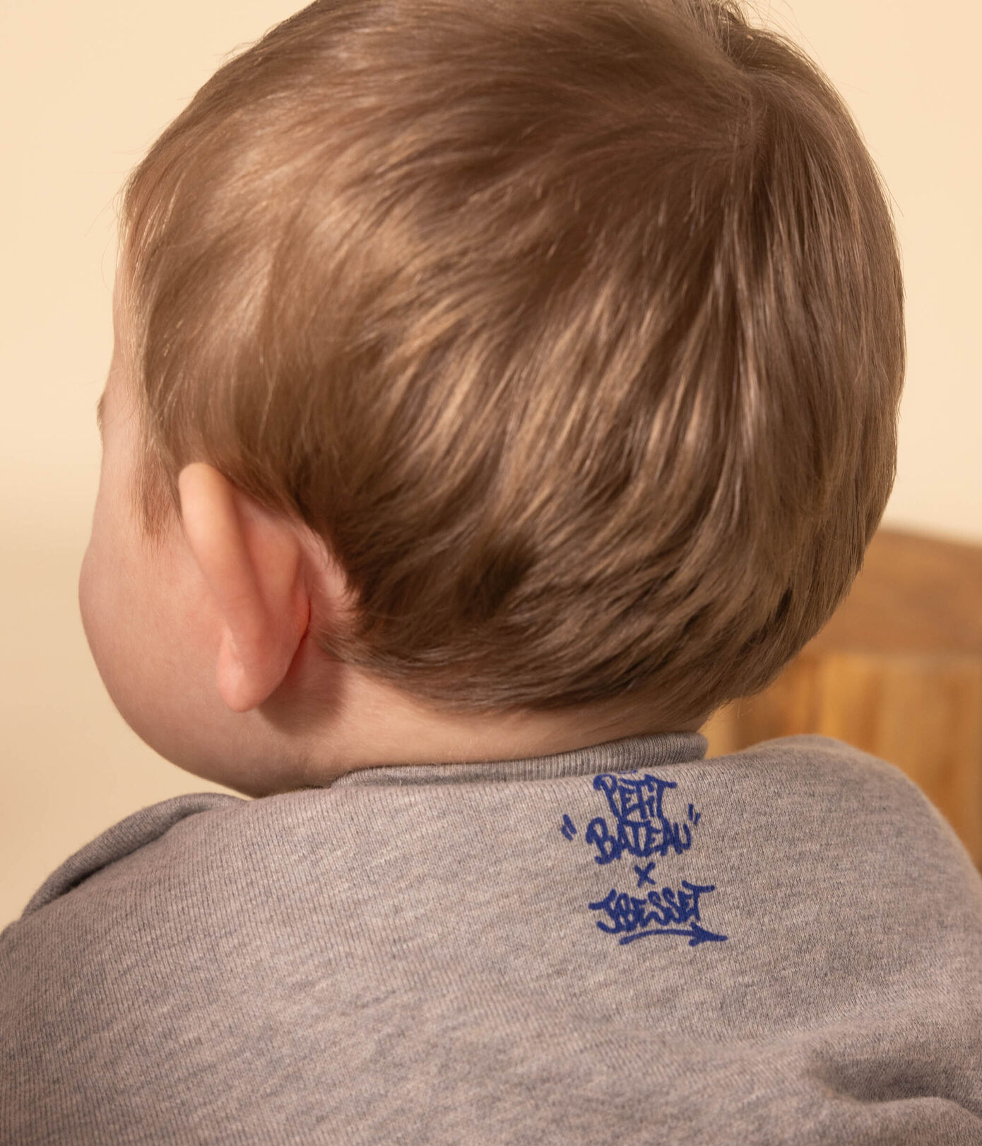 Sweatshirt en molleton bébé