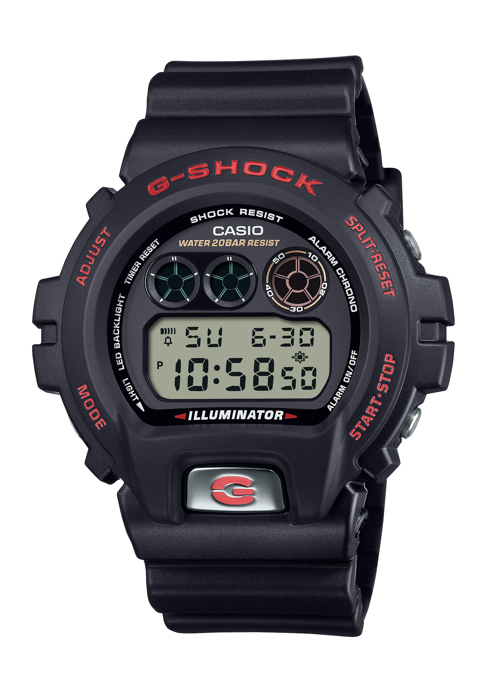 Casio G-SHOCK 30th Anniversairy Schwarz DW-6900TR-1ER