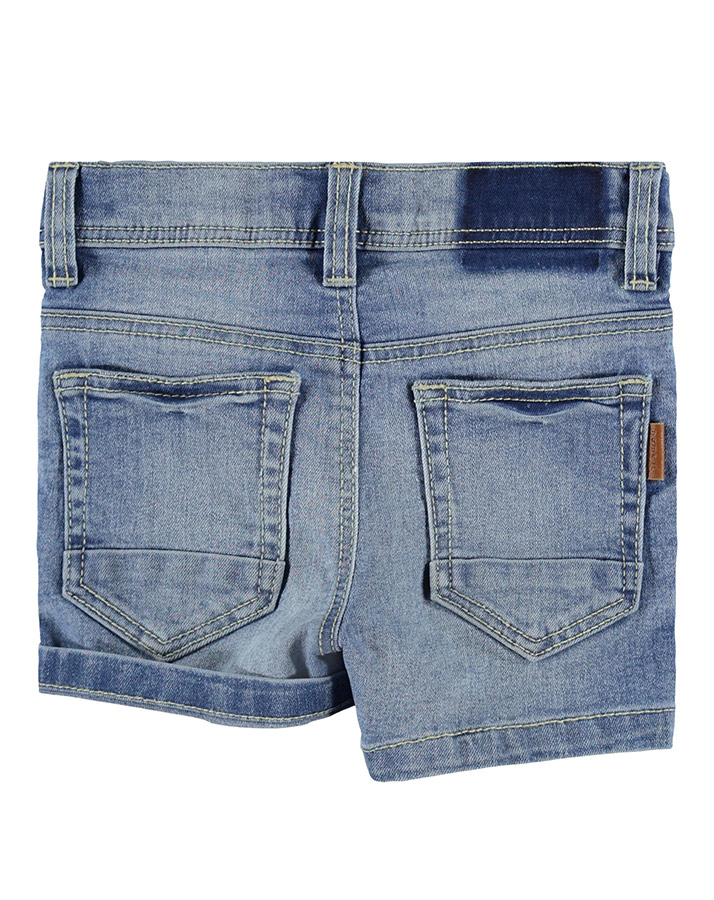 Jeans-Shorts NKMSOFUS DNMTHRIS in light blue denim
