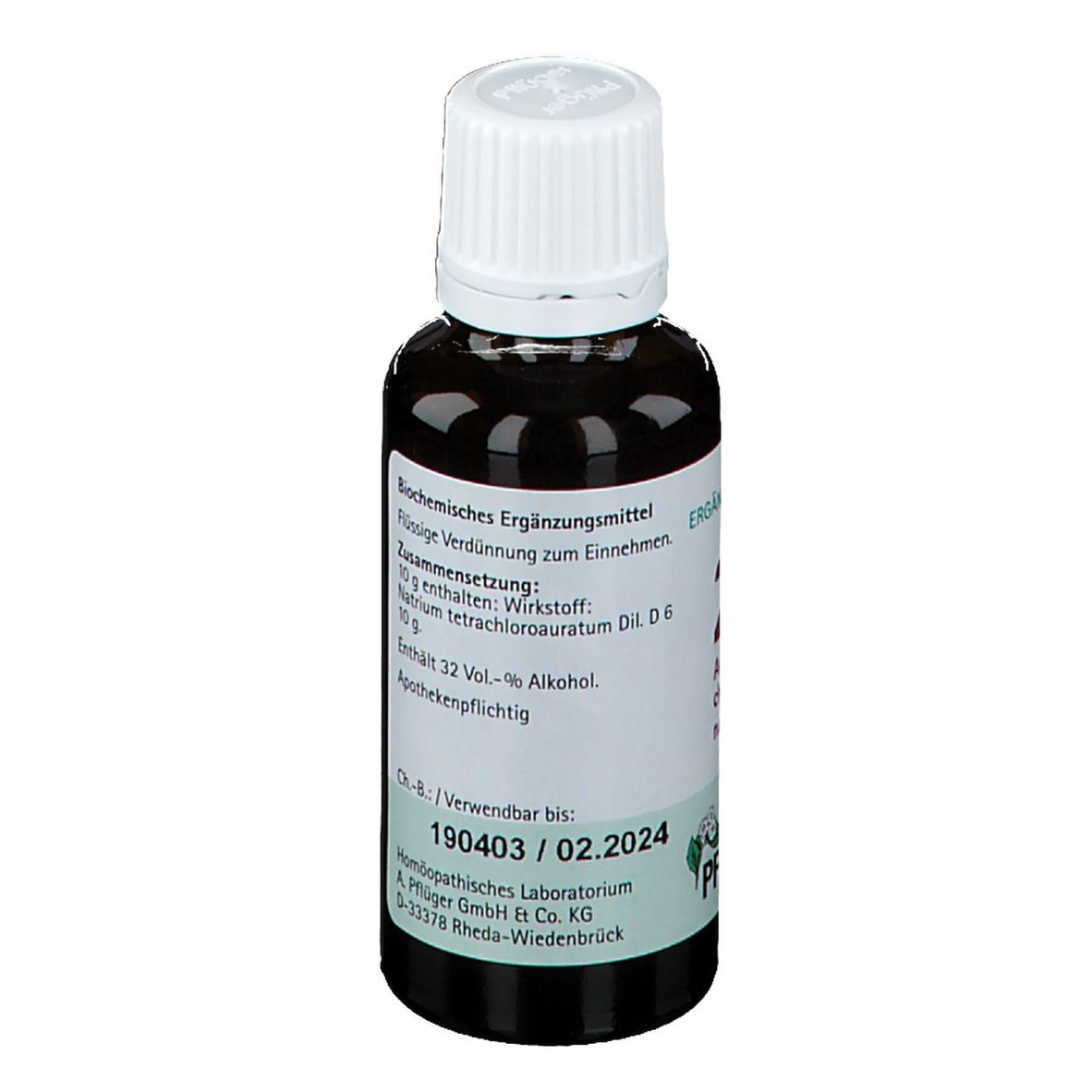 Biochemie Pflüger® 25 Aurum chlorum natronatum D 6