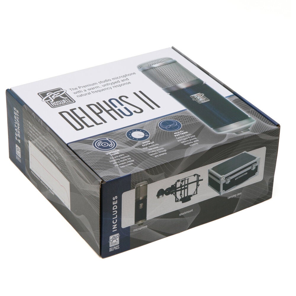 Roswell Pro Audio Delphos II grootmembraan condensatormicrofoon