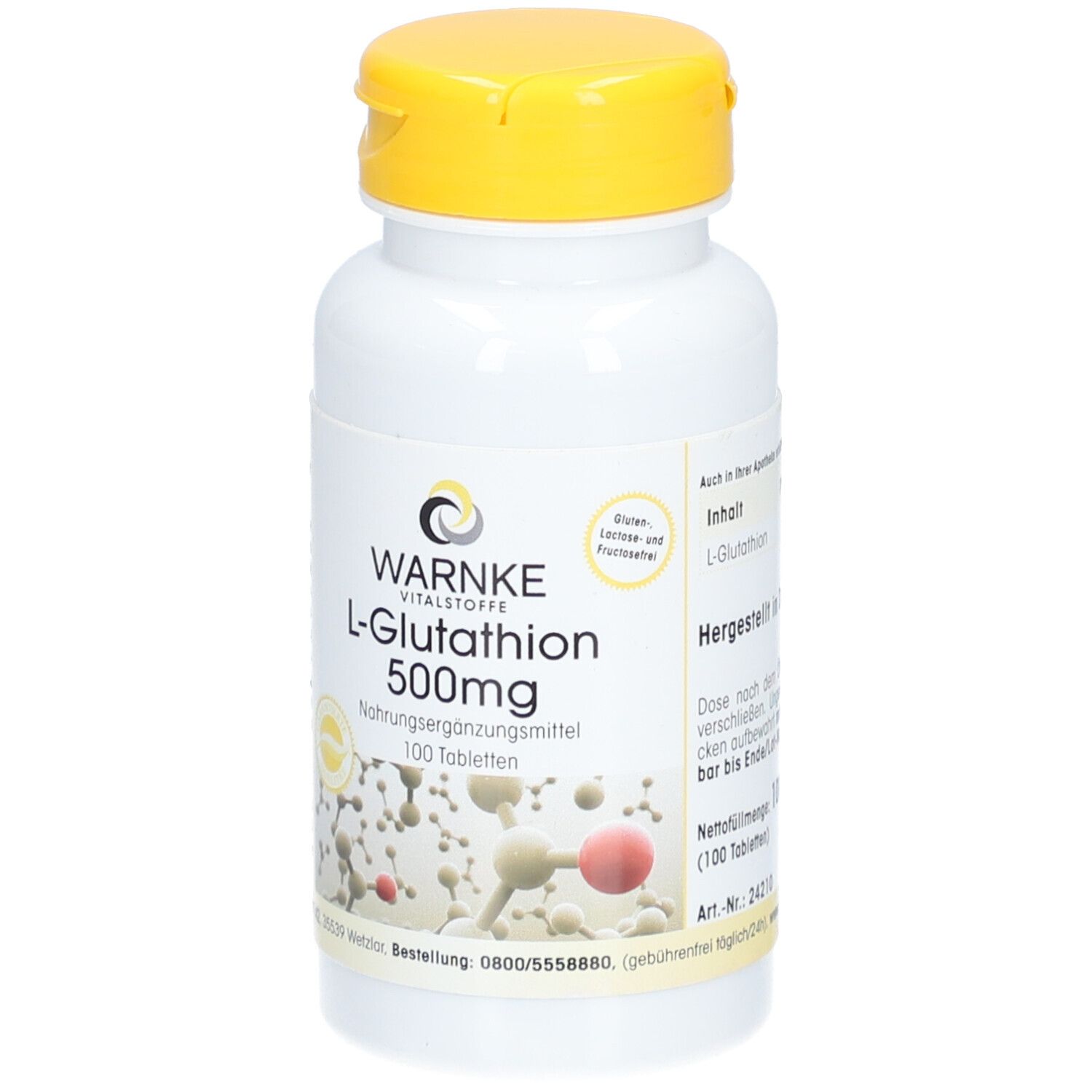 WARNKE L-Glutathion 500mg Tabletten