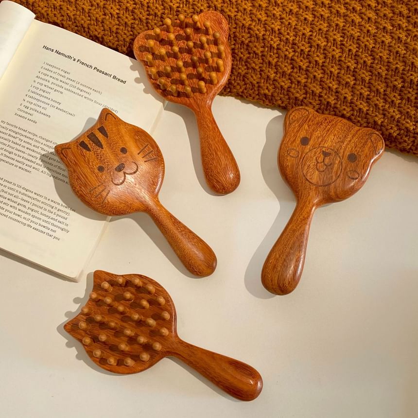 Chimi Chimi - Houten hoofdmassager voor dieren (verschillende uitvoeringen)