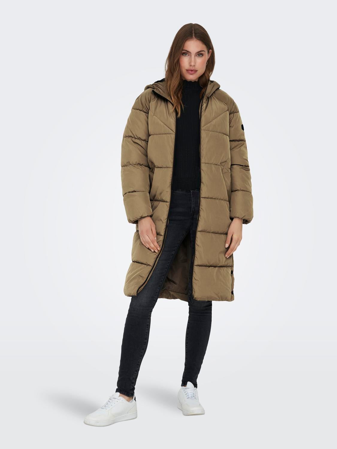 ONLNEWAMANDA Steppmantel Otter
