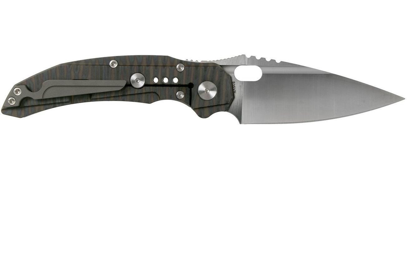 Bestech Exploit BT2005D Satin, Tiger Texture zakmes