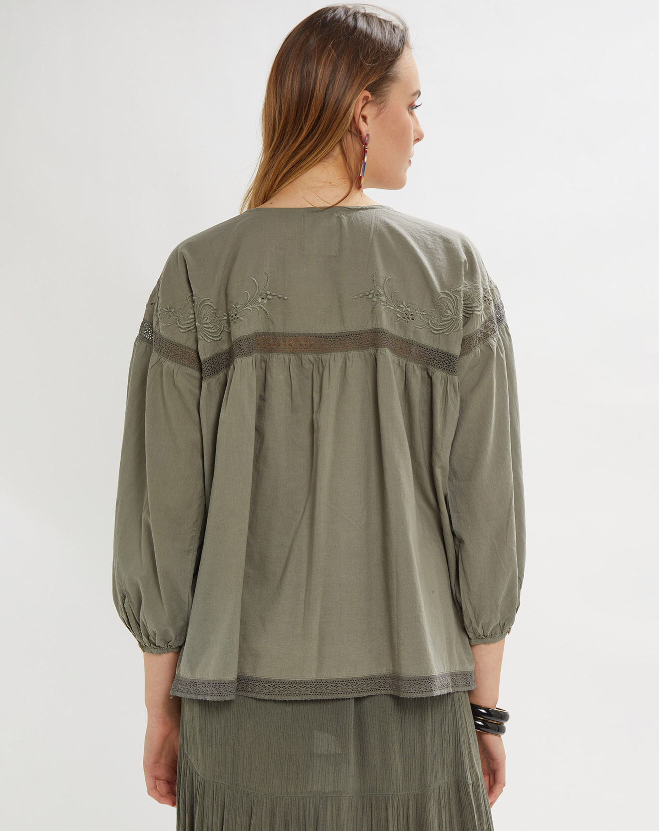 Stella Forest Blouse Hampton kaki