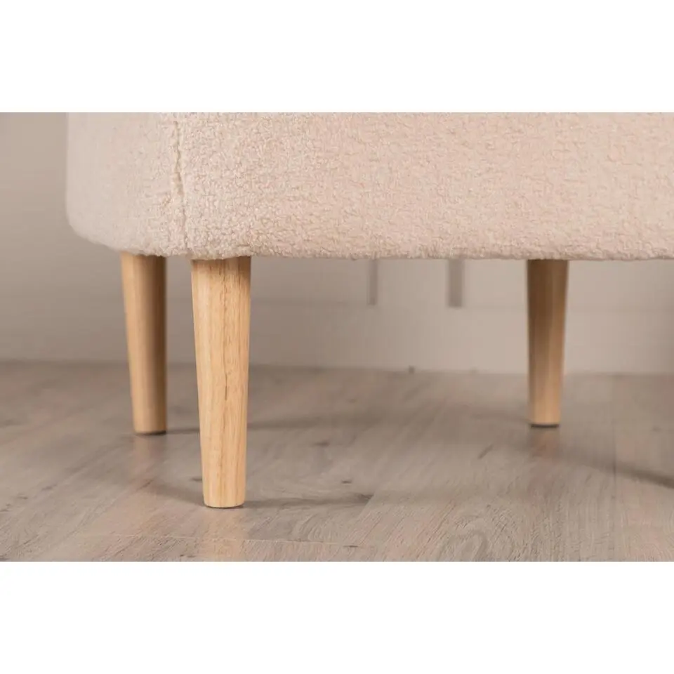 Svea - Kai poef - teddy - beige
