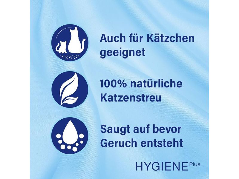 Catsan Katzenstreu Hygiene Plus 10 l Nicht klumpendes Katzenstreu