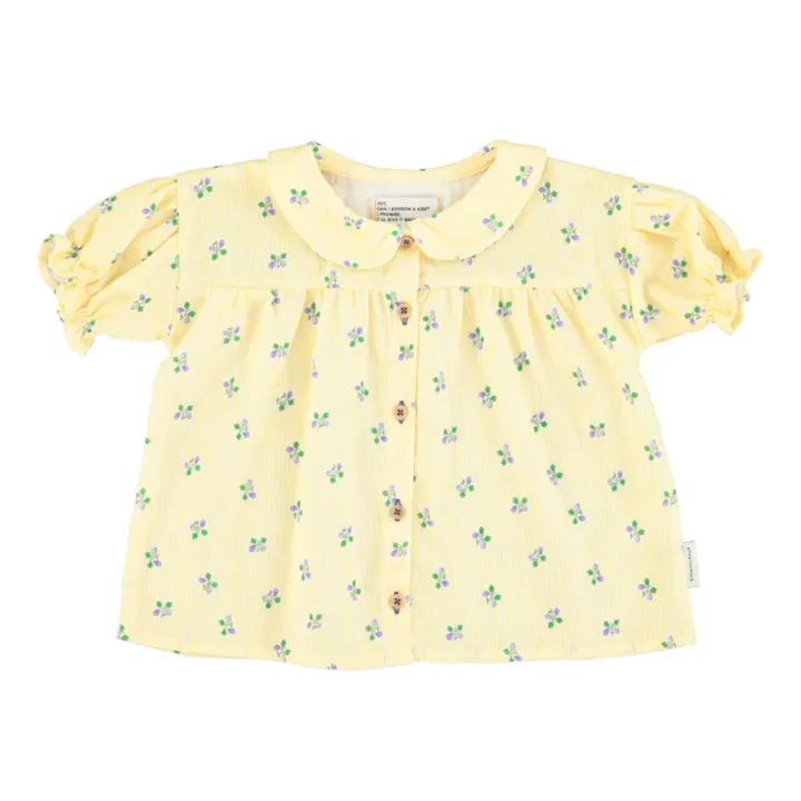 Piupiuchick Blouse Peter Pan | Jaune
