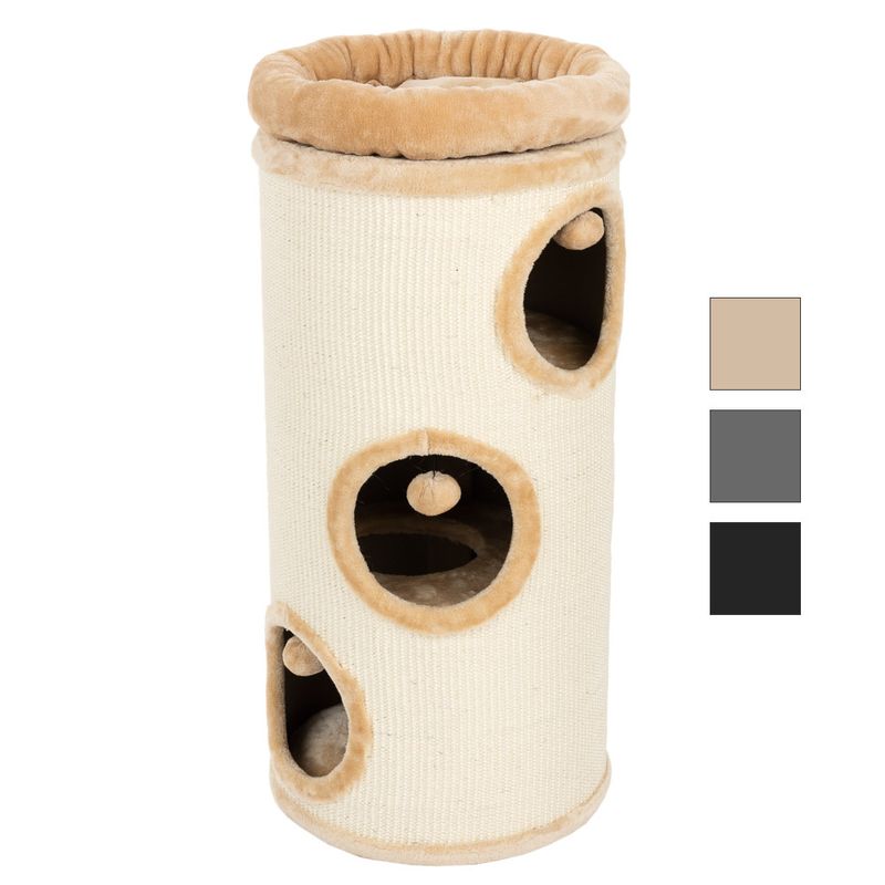 Tour à griffer Diogenes L, beige