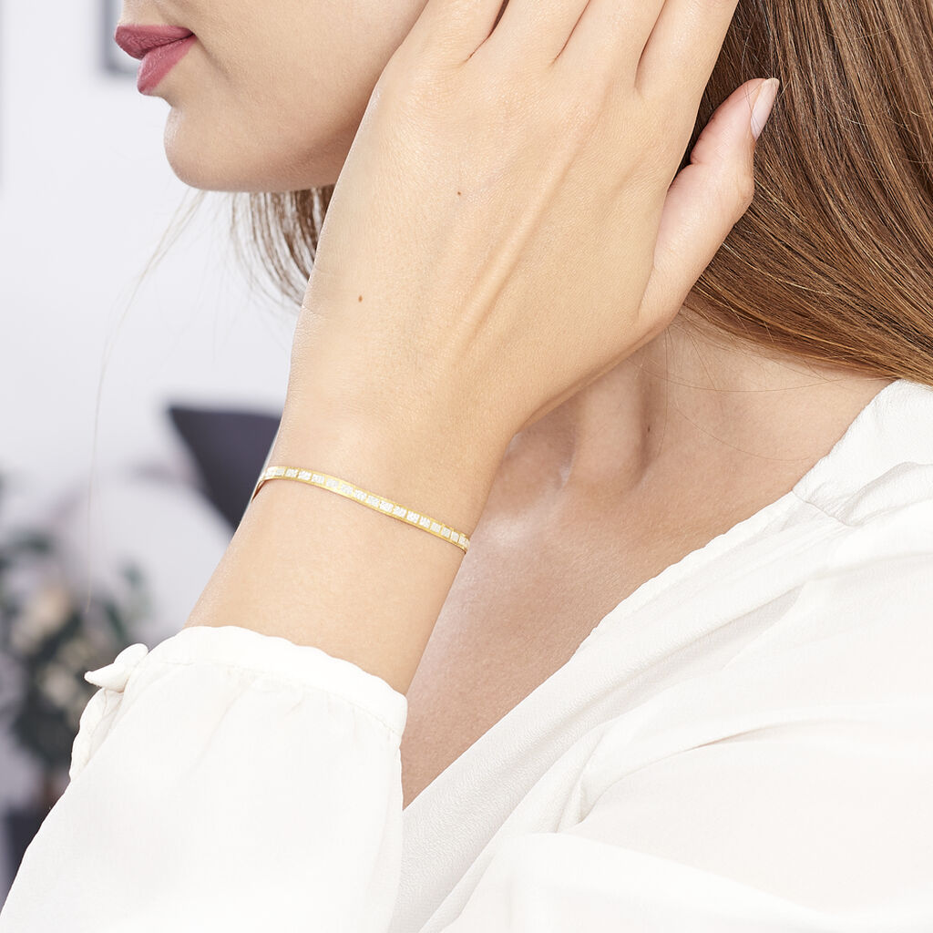 Bracelet Nuriaae Argent Jaune