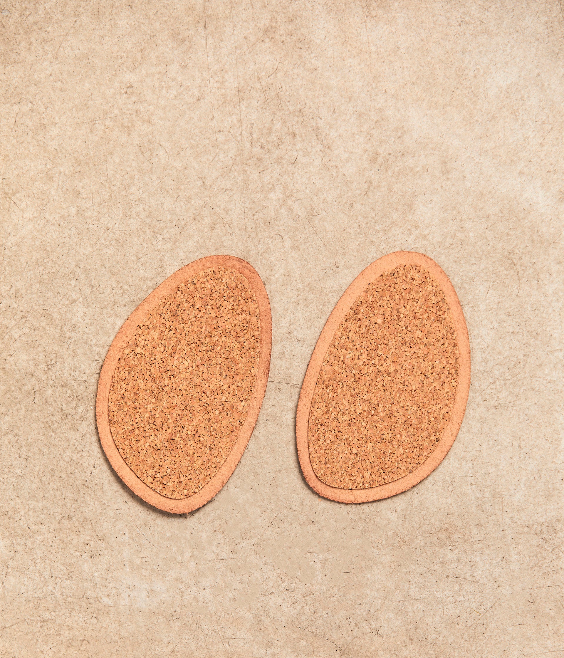 Demi-semelles en cuir