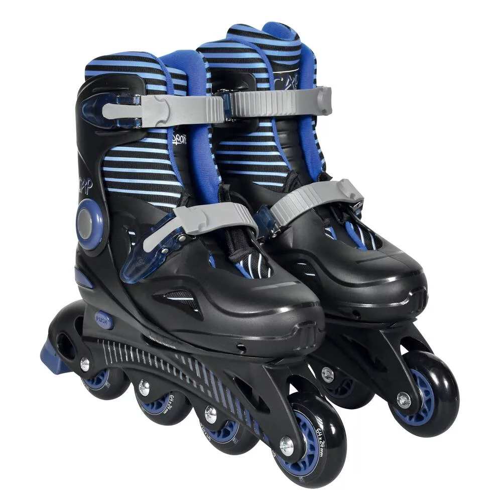 ROLLERS EN LIGNE AJUSTABLES TAILLE 33-36 BLEU
