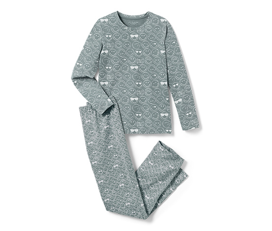 2 Kinder-Pyjamas »Smiley«