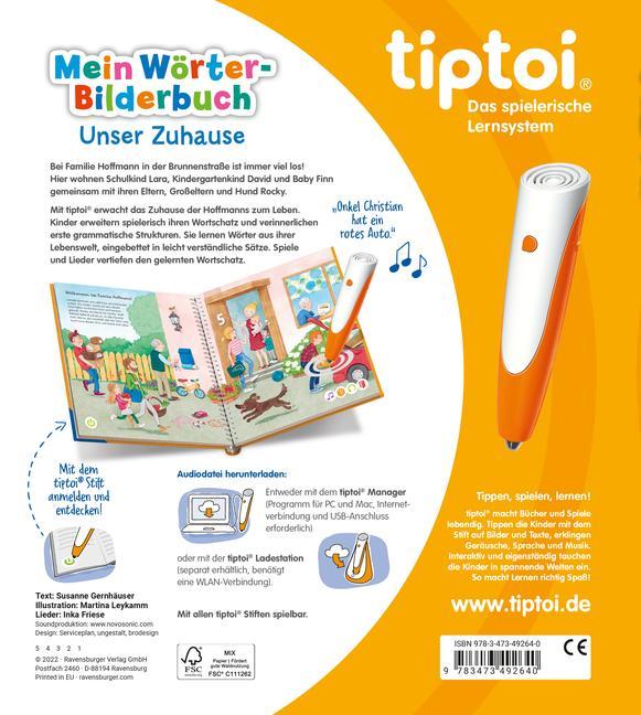 Unser Zuhause / Mein Wörter-Bilderbuch tiptoi® Bd.1