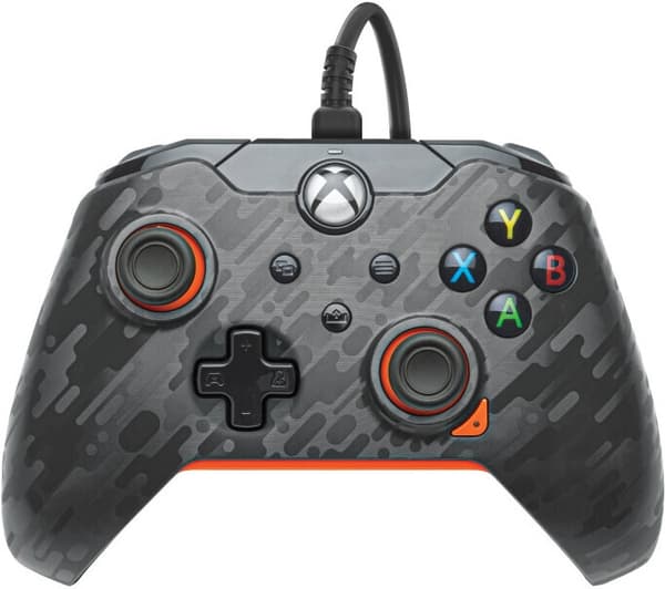 PDP Gaming Kablet kontroller - spillkontroller, Atomic Carbon, PC / Xbox
