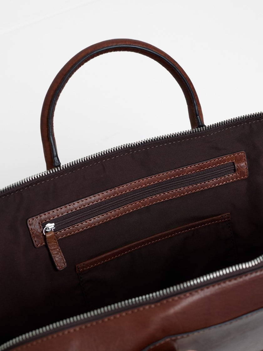 Jean PC-veske Cognac
