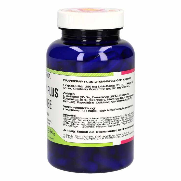 Cranberry Plus D-Mannose GPH Kapseln, 120 St
