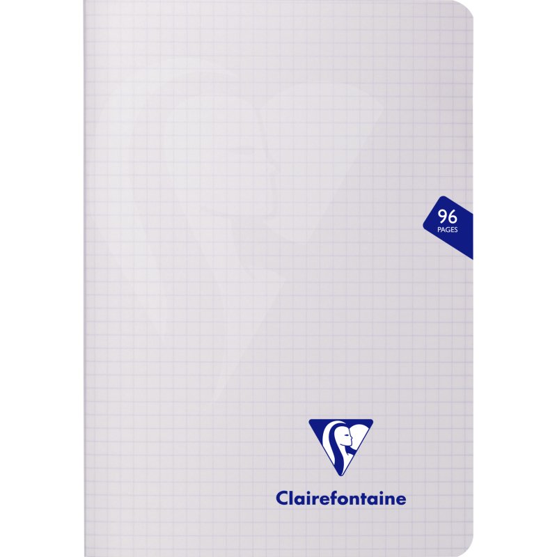 Carnet piqué Clairefontaine Mimesys 14,8 x 21 cm assorti aléatoire 5 x 5 - 96 pages