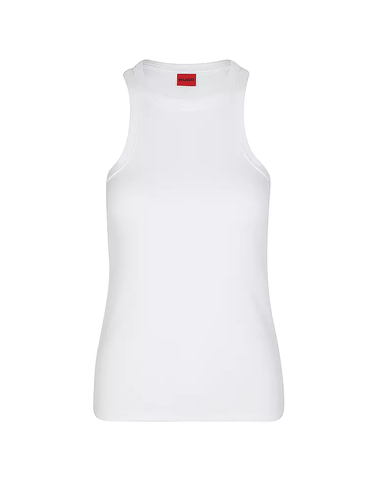 HUGO Tanktop THE PLAIN weiss