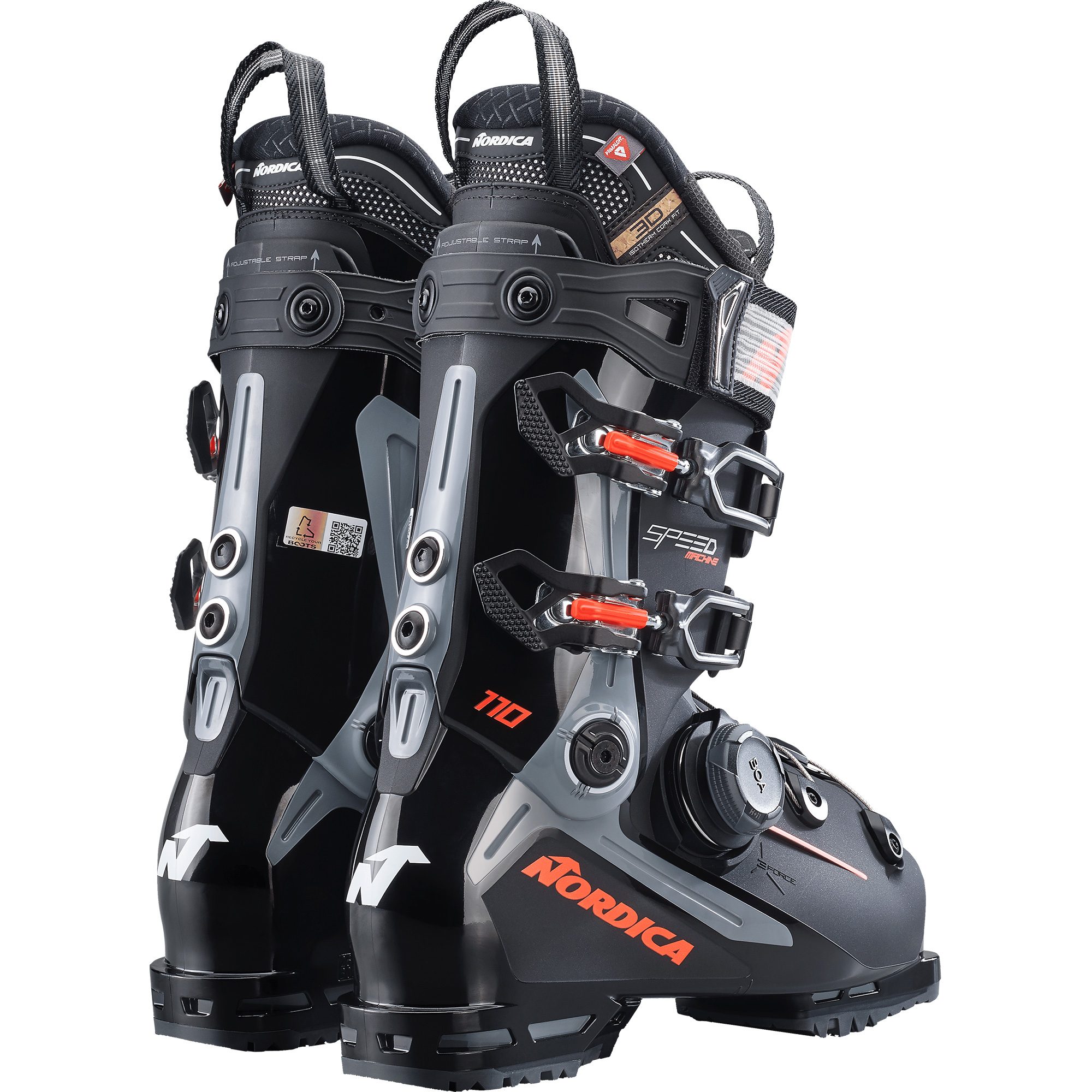 Nordica Speedmachine 3 BOA®110 Alpin Skischuhe Herren schwarz