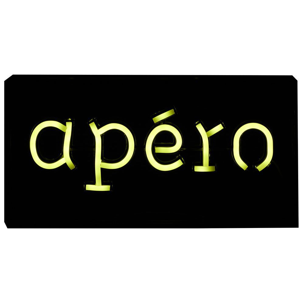 Lampe néon APÉRO 30x4,6xH15cm