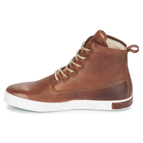 Blackstone - INCH WORKER ON FOXING FUR - Marron