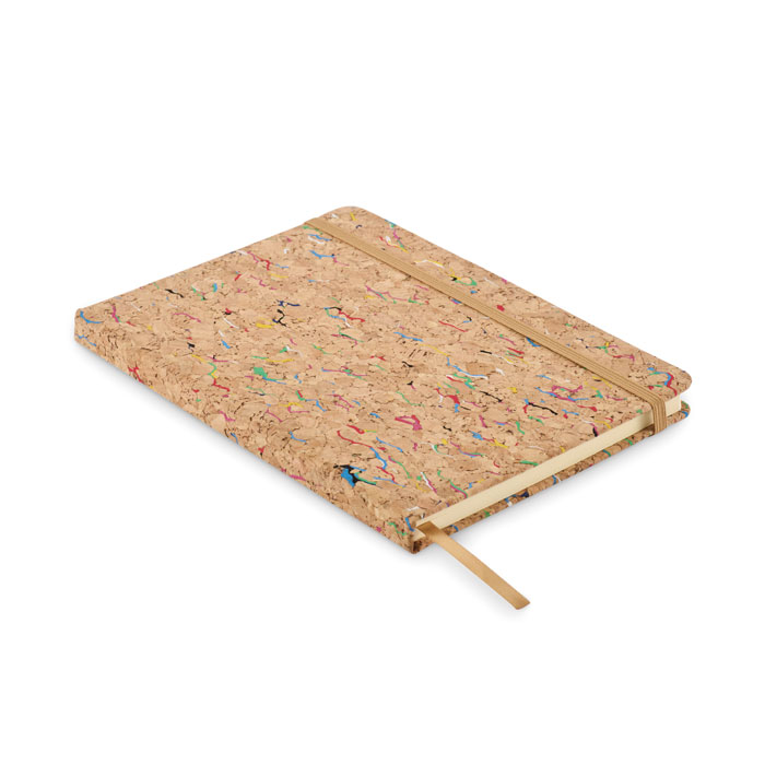 GiftRetail MO2414 - CORNOTA Cahier A5 en liège de couleur