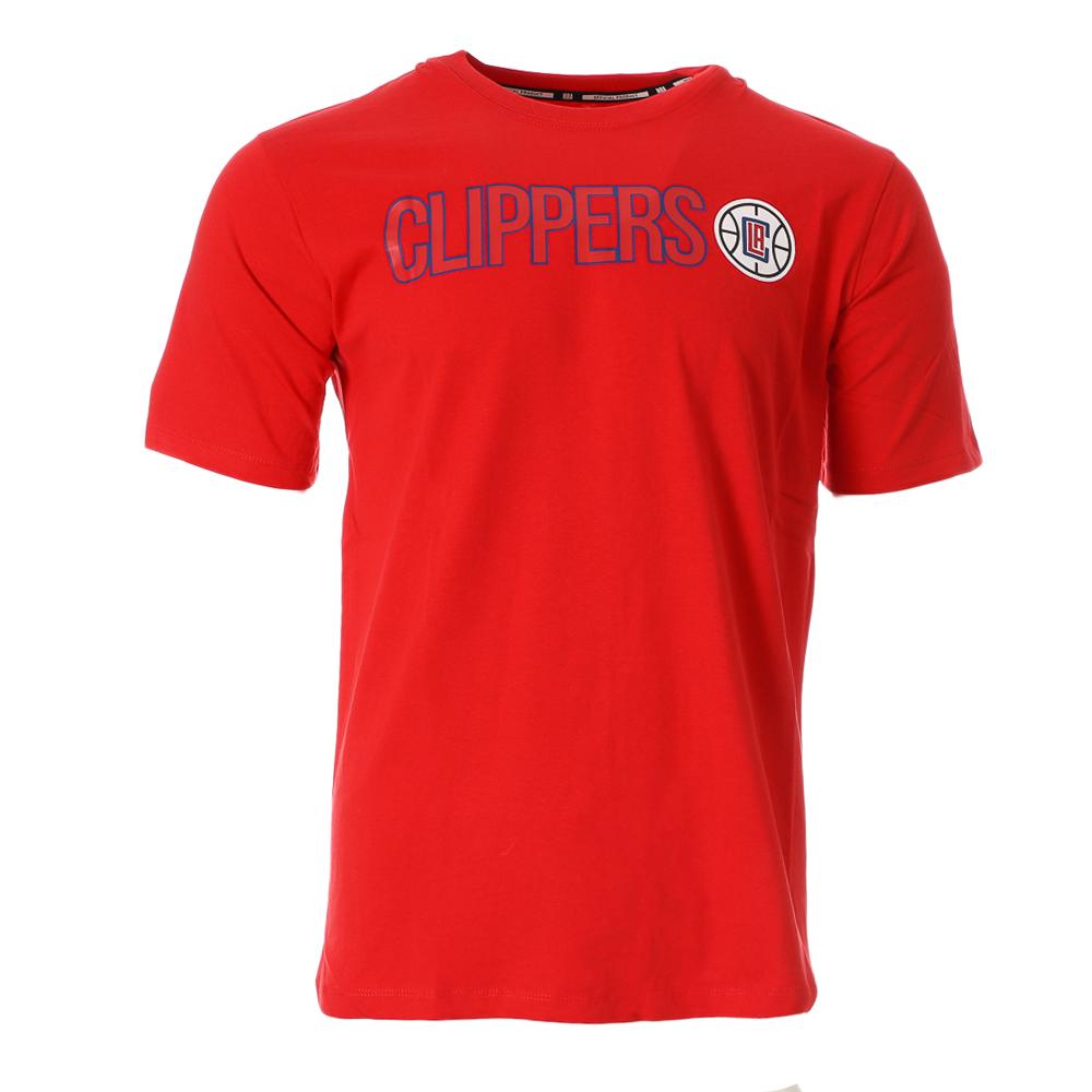 NBA T-shirt Rouge Homme NBA La Clippers C2R