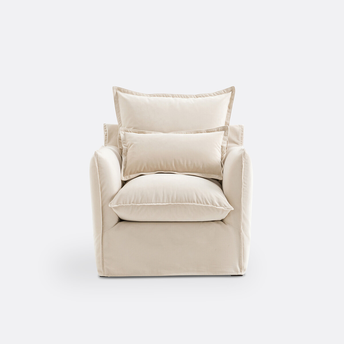 LA REDOUTE INTERIEURS<br>Poltrona Odna Fluweel