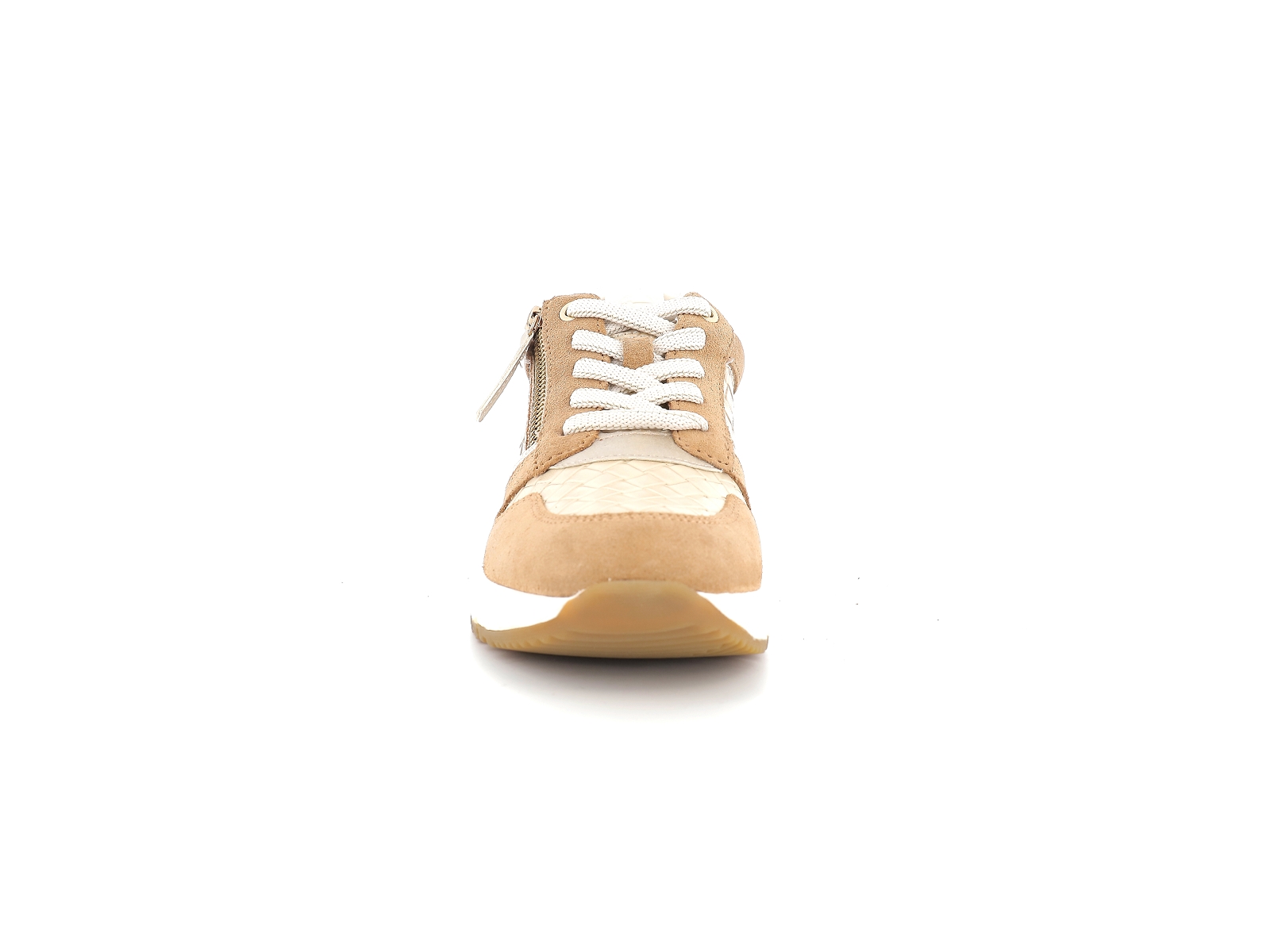 Tamaris-23702 Matières combinées Beige Marron
