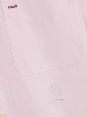 Camisa Oxford Crest Archive Relaxed Fit Unissex