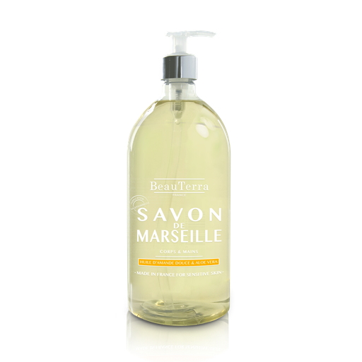 Beau Terra Marseille Flydende Sæbe, Huile D'Amand Douce, 300 ml