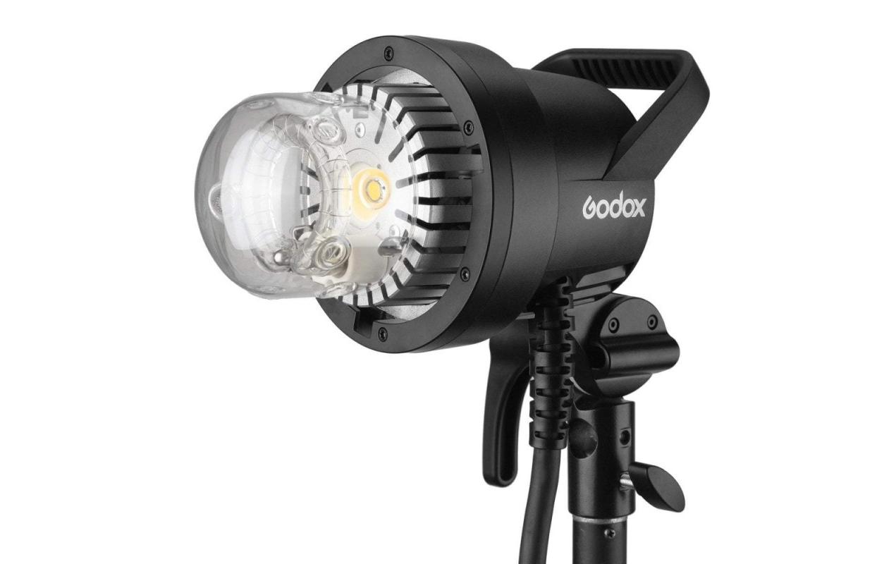 Blitzgerät AD1200Pro Kit<br>Leistungsstarker Studioblitz mit 1200Ws, Akkubetrieb und Bowens-Anschluss
