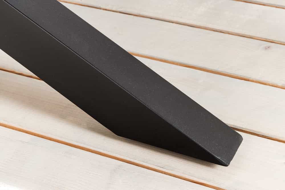 In- und Outdoor Esstisch GALAXIE 180cm anthrazit Keramik Aluminium Gartentisch