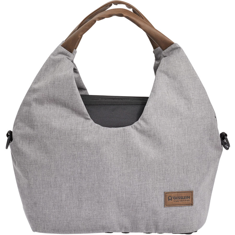 GESSLEIN Wickeltasche N°5, hellgrau meliert