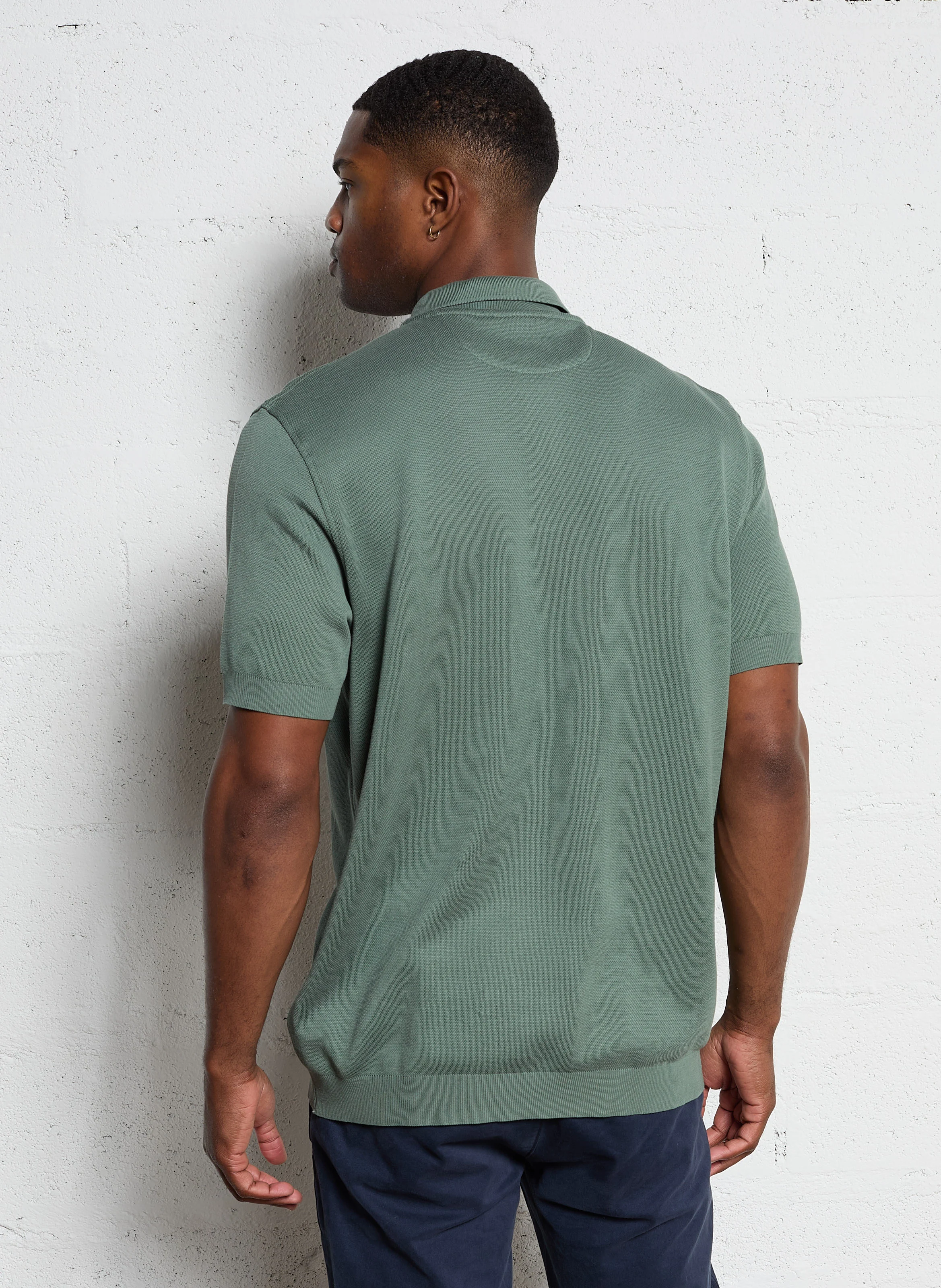 Polo en coton | Vert